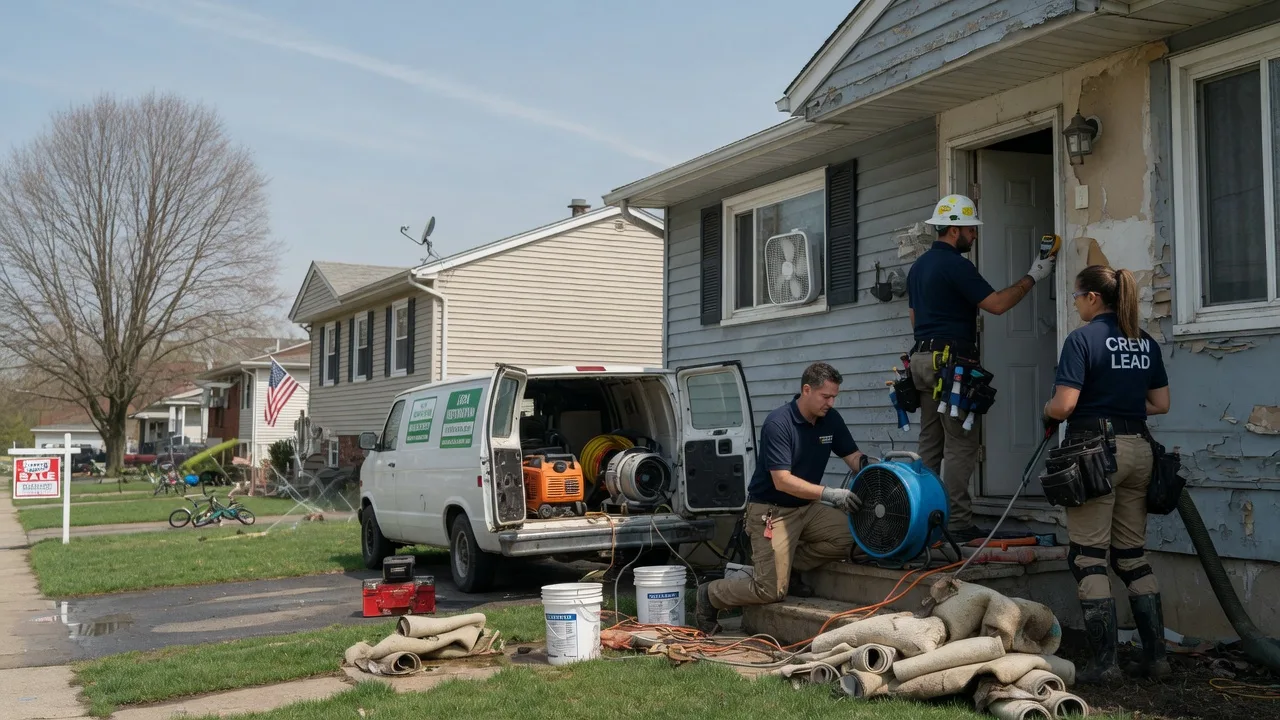 Flood Cleanup in Fall River, WI near me